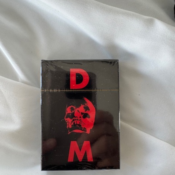 Depeche Mode candle, dopp kit, sleep mask, & playing cards - Picture 4 of 13